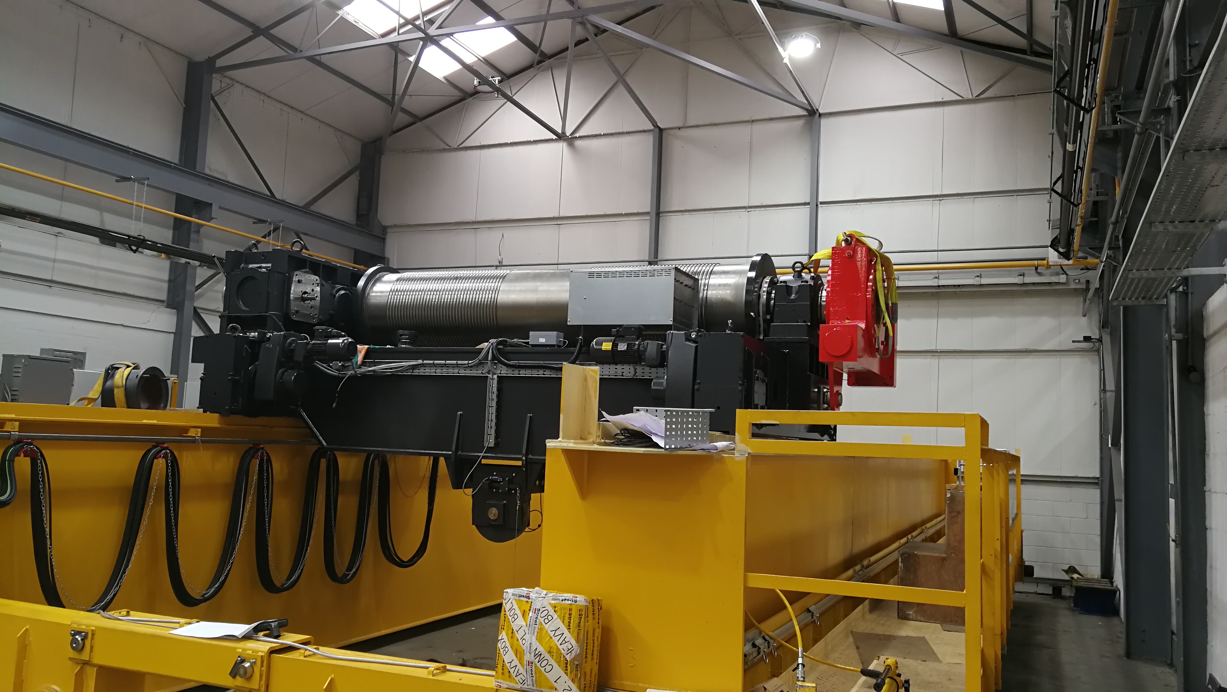 Defense nuclear material handling crane, 150t