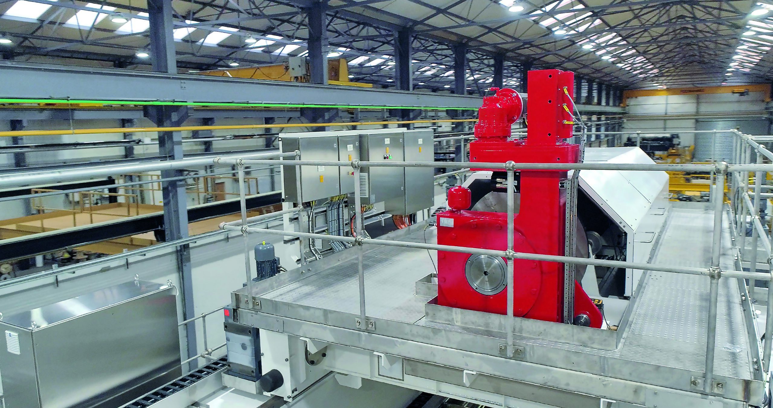 Nuclear vessel loading and maintenance crane, 125t