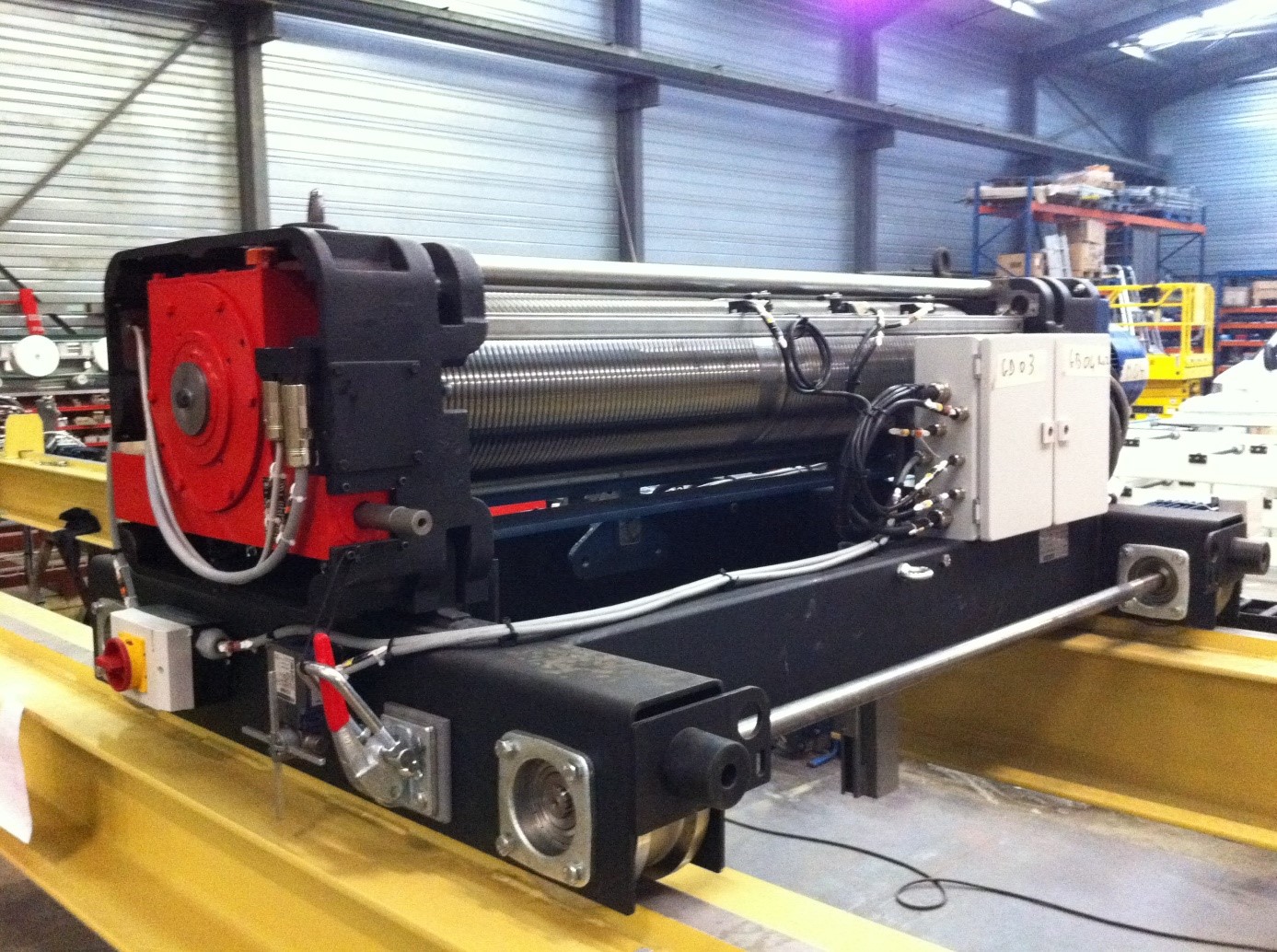 Nuclear waste retrieval cranes, 4t & 8t