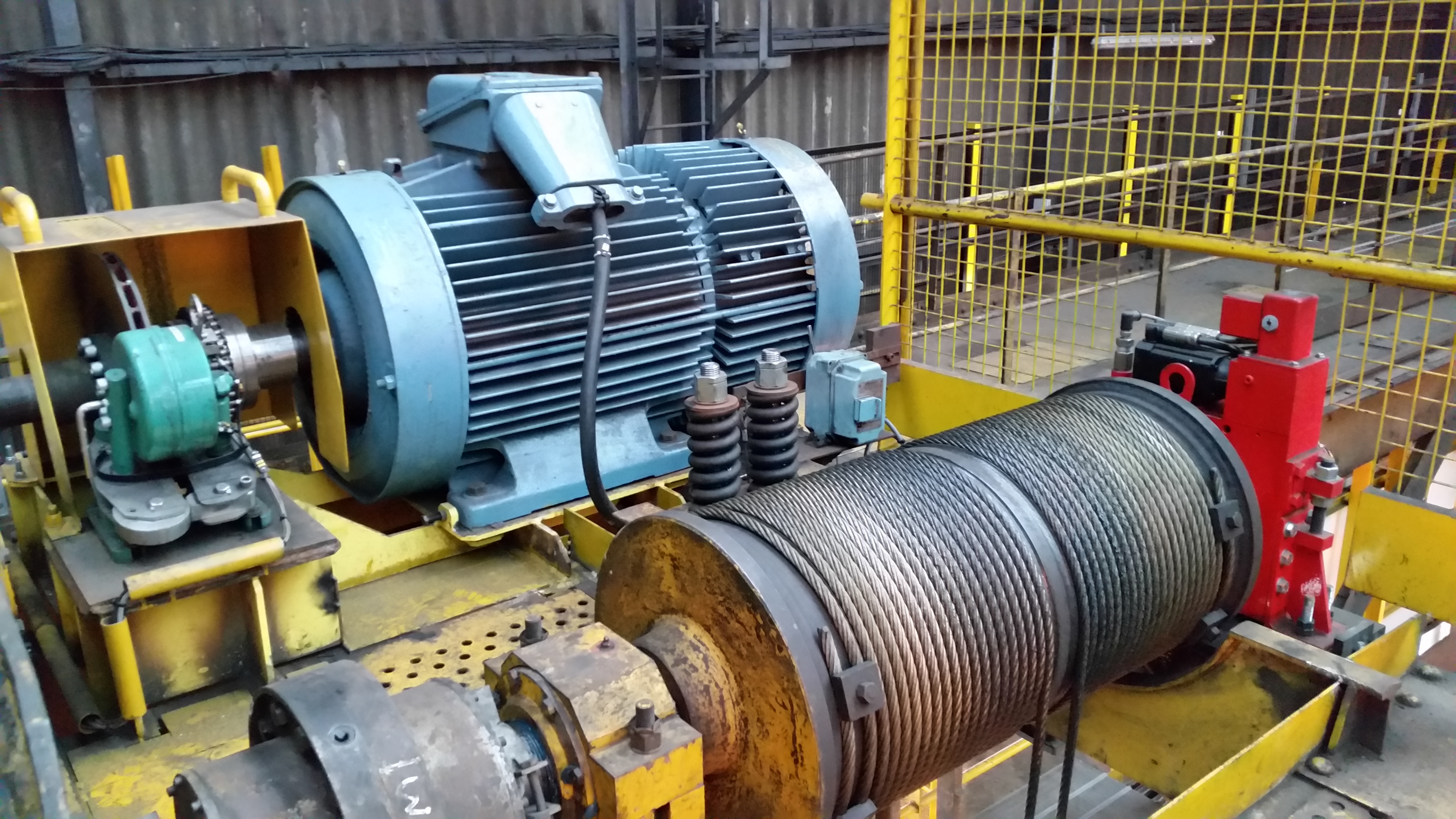 Legacy steel tubes hoists, 5x10t
