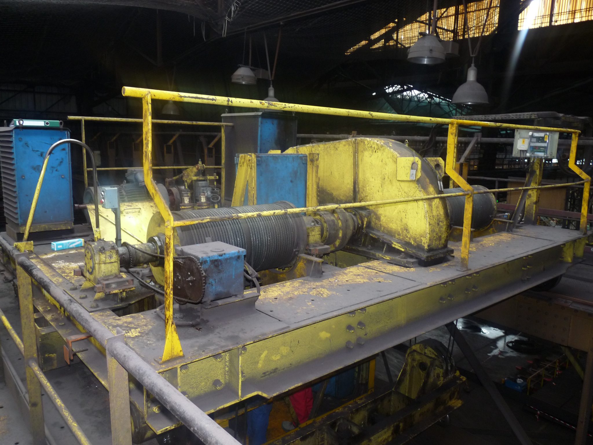 Steel tubes warehousing 10t hoists - Image 3