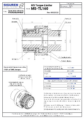 MS-TL160 datasheet