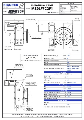 MS0F datasheet