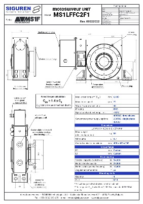 MS1F datasheet