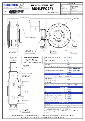 MS4F datasheet